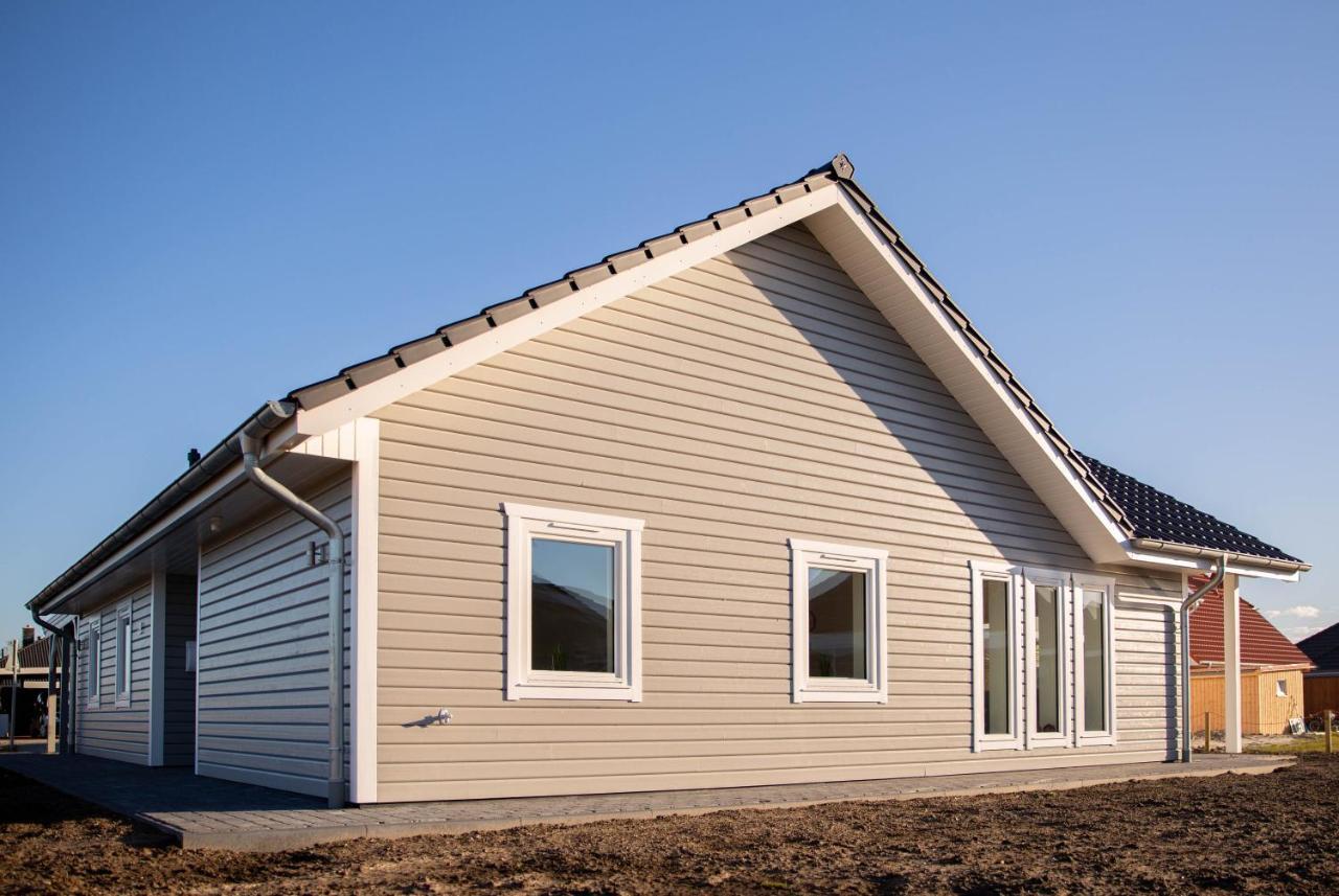 Daenisches Blockhaus Direkt Am Wangermeer Schillig Exteriör bild